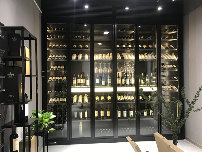 不锈钢恒温酒柜